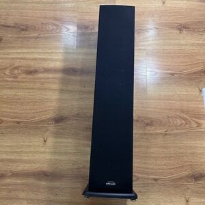 Polk Audio R40 Tower Speaker Black Floor Standing HiFi Stereo Single Tested